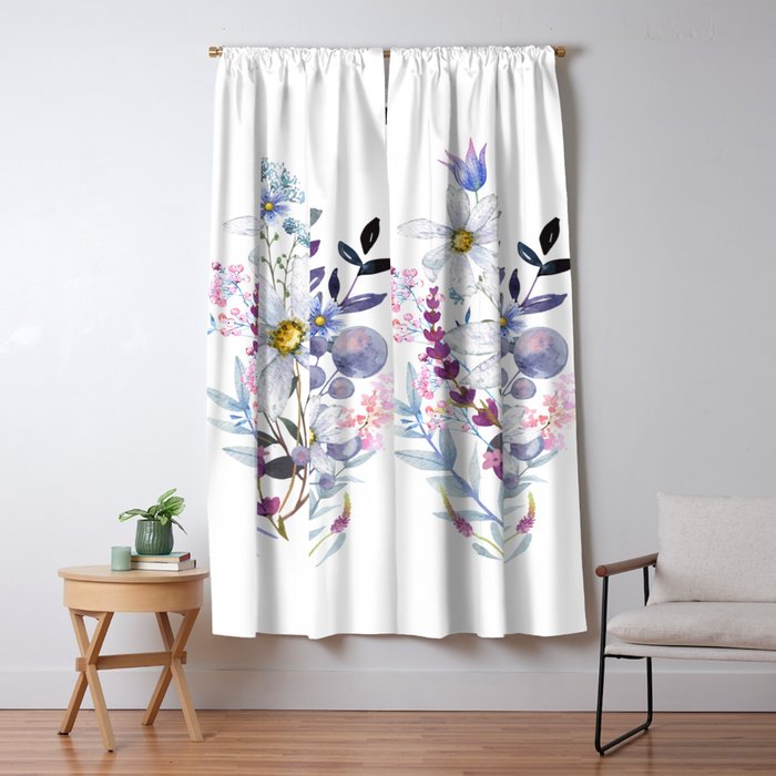 Wildflowers V Window Curtain Gallery Image 5