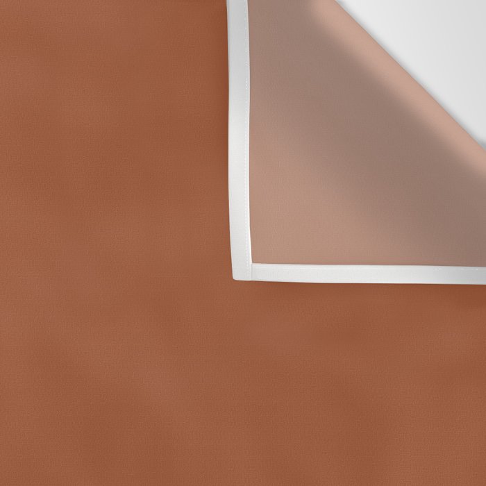 Kauai Soil Clay Terracotta Rust Solid  Wall Tapestry Gallery Image 3