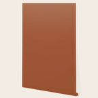 Kauai Soil Clay Terracotta Rust Solid  Wallpaper Gallery Image 2