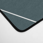 Deco Geometric 04 Teal Desk Mat Gallery Image 4