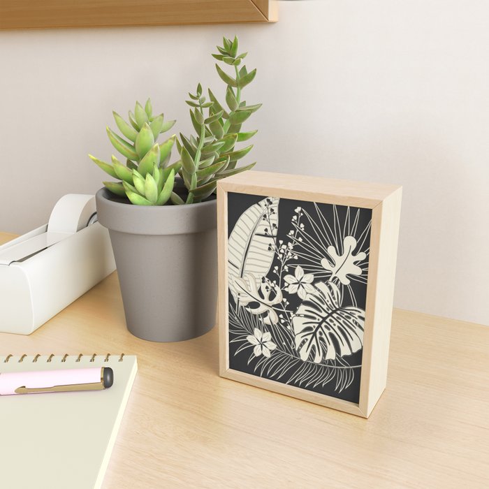 Minimal Botanica 1 Mini Art Print Gallery Image 2