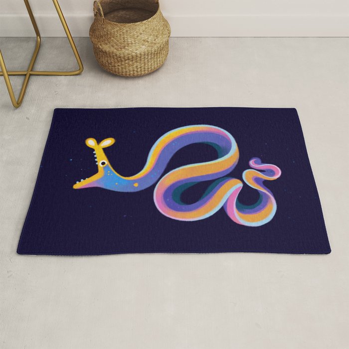 Blue ribbon eel Rug Gallery Image 1