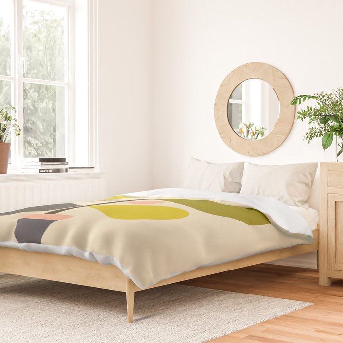 Flower Cat Plants Duvet Cover Gallery Image 2