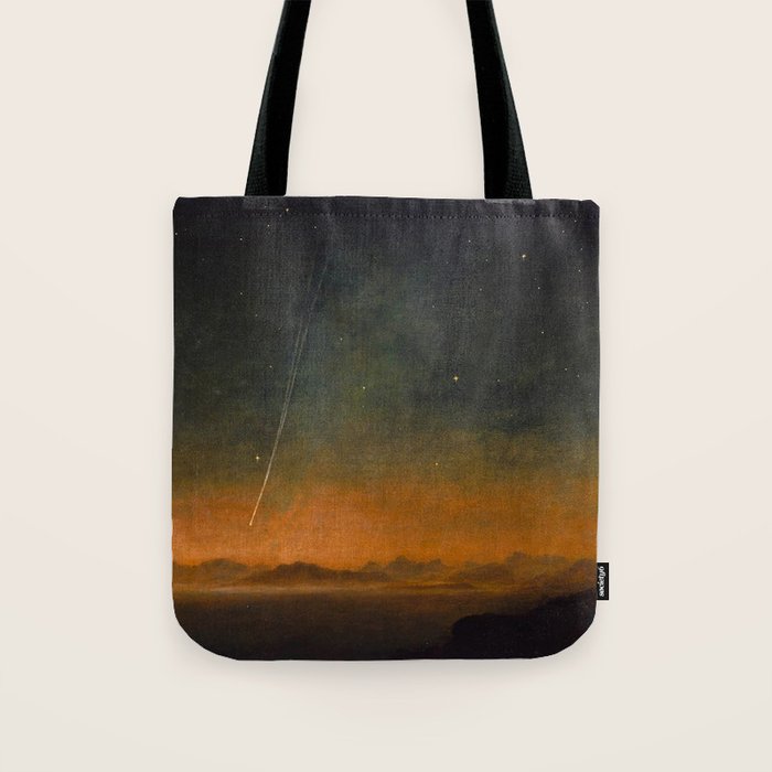 Smyth - The Great Comet of 1843 Sunset Magical Stars Tote Bag Gallery Image 1