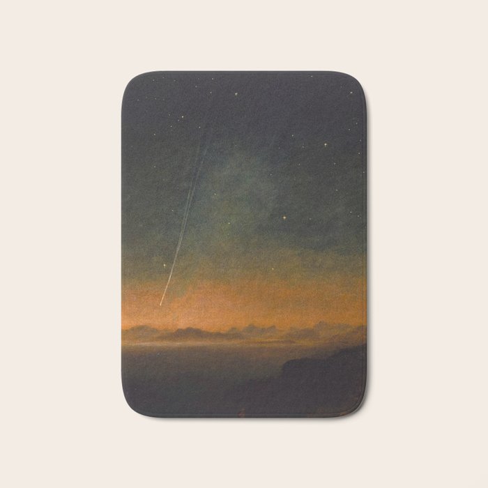 Smyth - The Great Comet of 1843 Sunset Magical Stars Bath Mat Gallery Image 1
