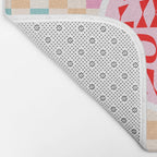 If you like it... Retro and  Fun words on checks  Bath Mat Gallery Image 2