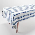 Nautical Herringbone Tablecloth Gallery Image 1