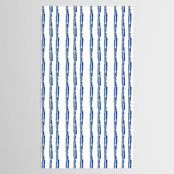 Nautical Herringbone Tablecloth Gallery Image 2