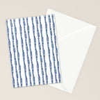 Nautical Herringbone Stationery Card Gallery Image 2