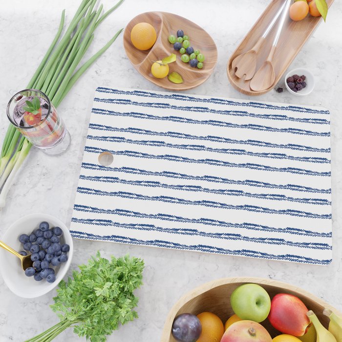 Nautical Herringbone Cutting Board Gallery Image 2