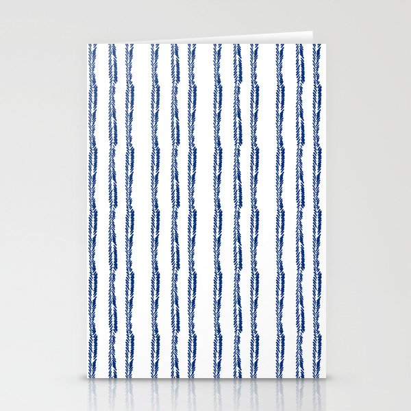 Nautical Herringbone Stationery Card Gallery Image 1