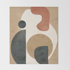 Modern Shapes Design 9 Throw Blanket Gallery Image 2