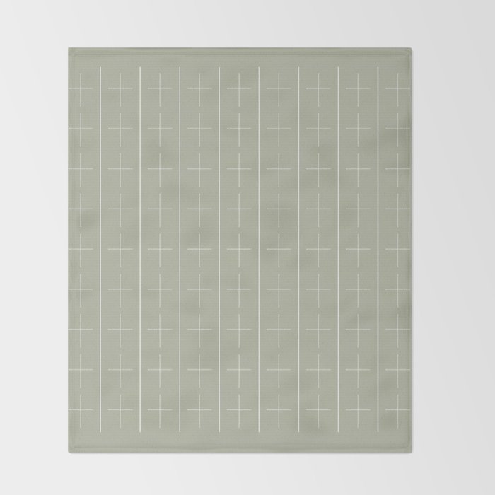 | + | + | Linen Sage Throw Blanket Gallery Image 2