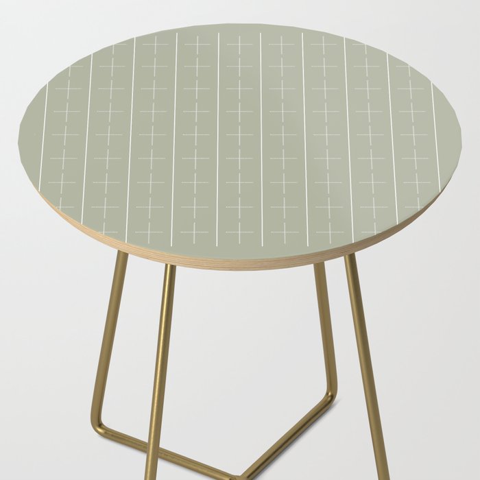 | + | + | Linen Sage Side Table Gallery Image 2
