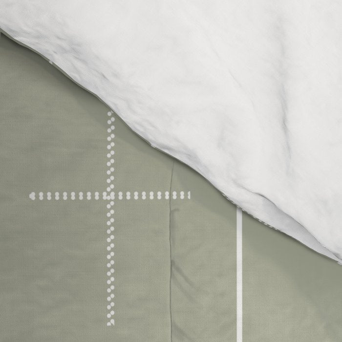 | + | + | Linen Sage Comforter Gallery Image 4