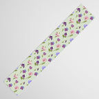 Pansy Flower Pattern Table Runner Gallery Image 3