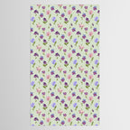 Pansy Flower Pattern Tablecloth Gallery Image 2
