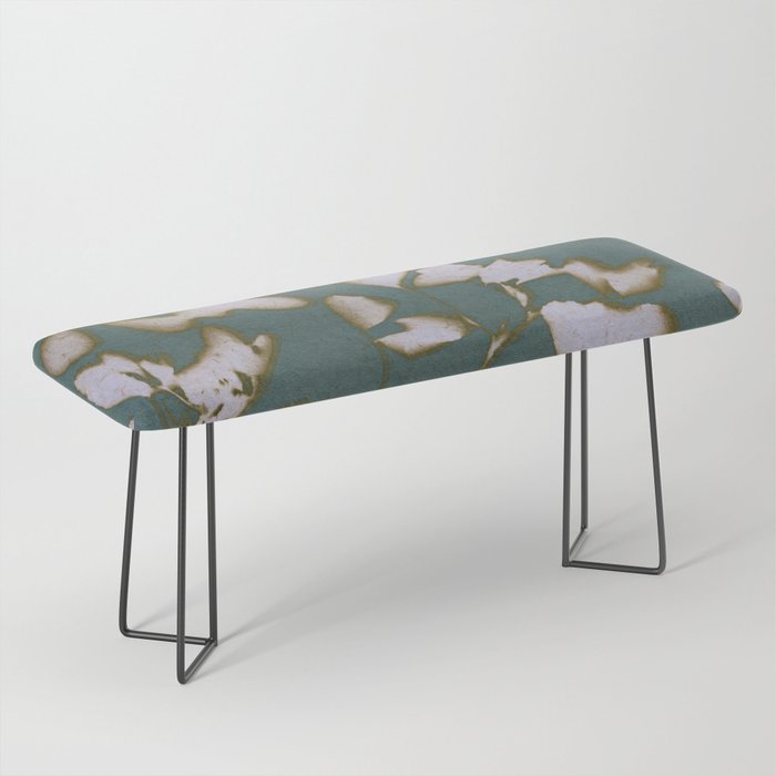 Botanical Whispers / Cyan & Green Bench Gallery Image 1