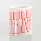 DANG - western style saloon font in retro mod colors (bright pink and orange) Coffee Mug Gallery Image 4