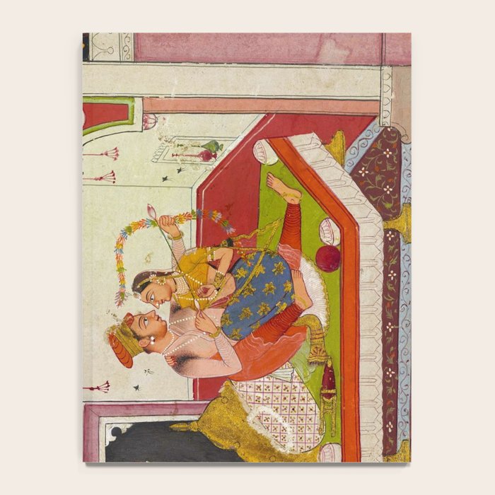 Vibhasa-Ragini Antique Indian Miniature Painted Illustration Notebook Gallery Image 4
