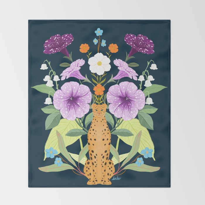 Harmony Garden Throw Blanket Gallery Image 2
