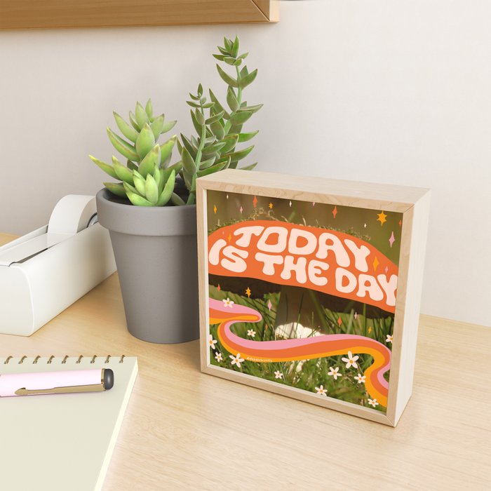 Today Is The Day Mini Art Print Gallery Image 2