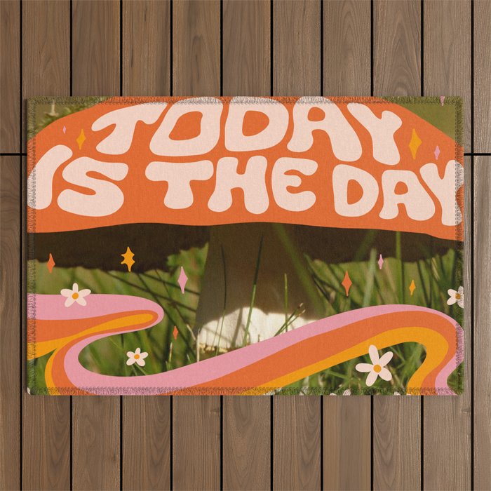 Today Is The Day Outdoor Rug Gallery Image 1