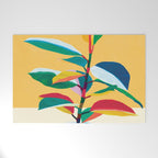 Colorful Ficus 4 Welcome Mat Gallery Image 1