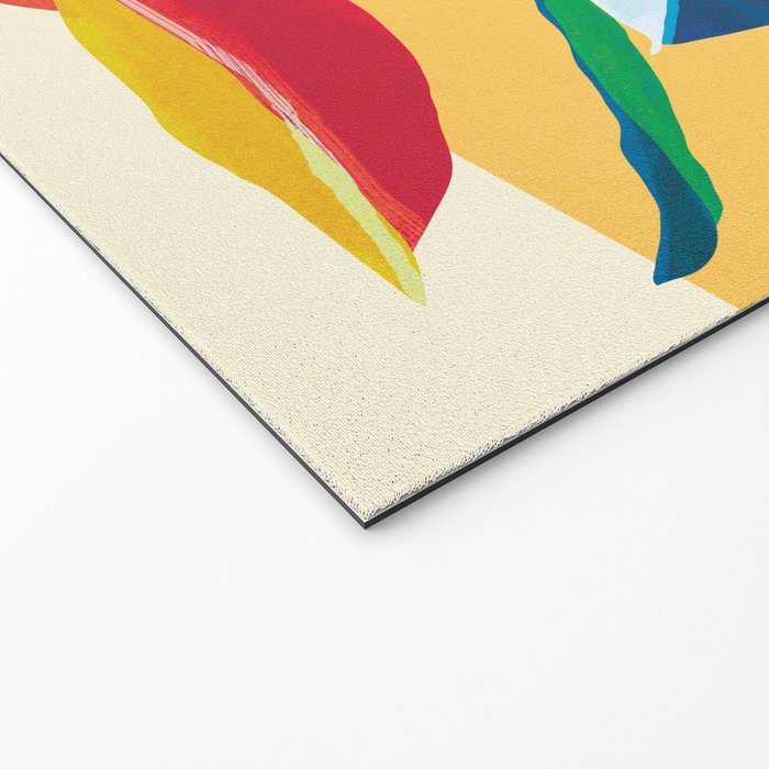 Colorful Ficus 4 Welcome Mat Gallery Image 2