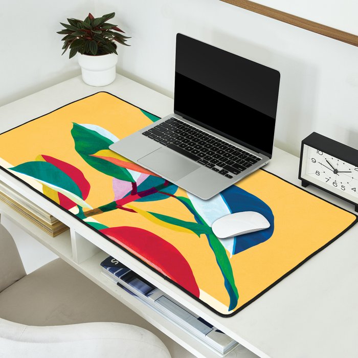 Colorful Ficus 4 Desk Mat Gallery Image 2