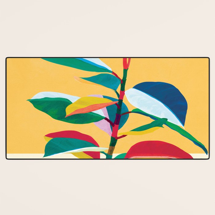 Colorful Ficus 4 Desk Mat Gallery Image 3