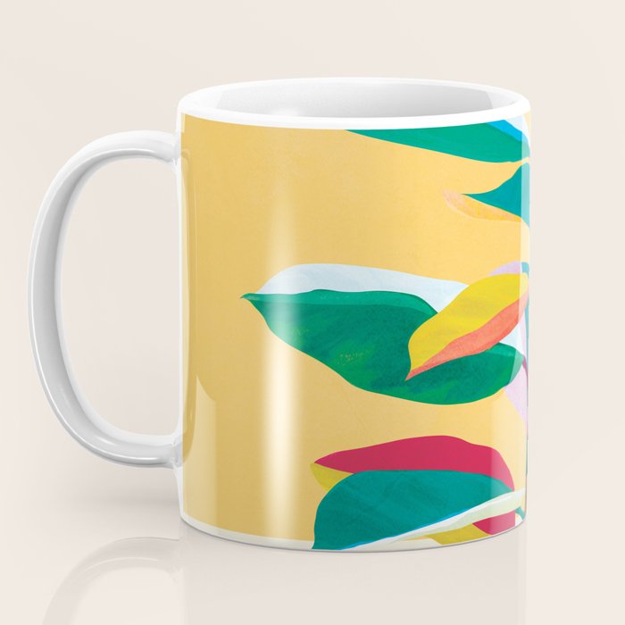Colorful Ficus 4 Coffee Mug Gallery Image 3