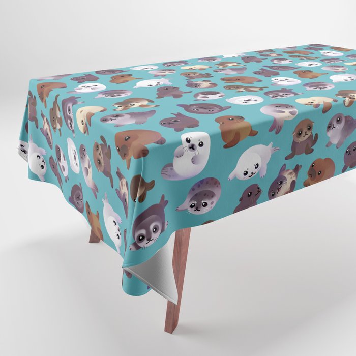 Seal pup Tablecloth Gallery Image 1
