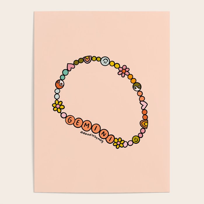Gemini Friendship Bracelet Poster Gallery Image 4