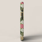 Checkerboard Quilt - Fall Colors iPhone Case Gallery Image 2