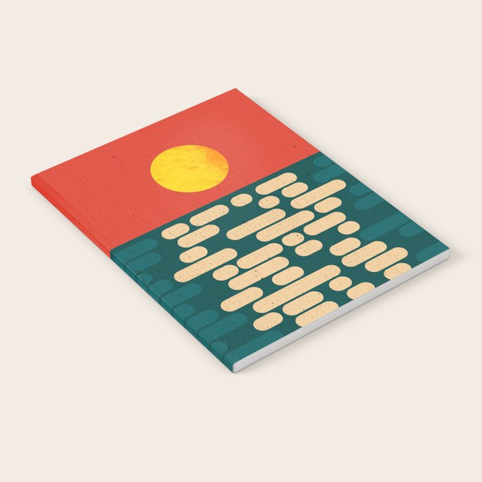 Sun Over The Sea - Afternoon Notebook Gallery Image 1