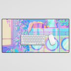 Laundry Blues Desk Mat Gallery Image 1