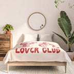 Lobster Lover Club - Seafood Coastal Art Comforter Gallery Image 3