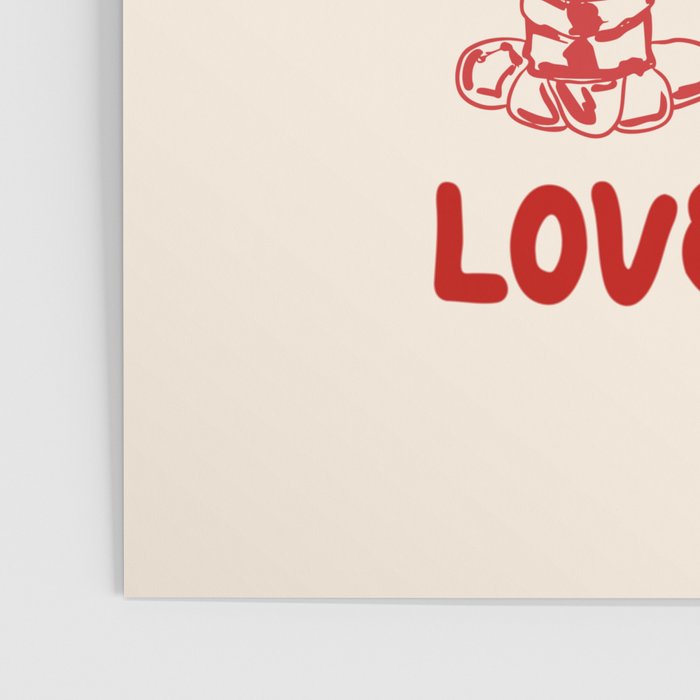 Lobster Lover Club - Seafood Coastal Art Poster Gallery Image 3