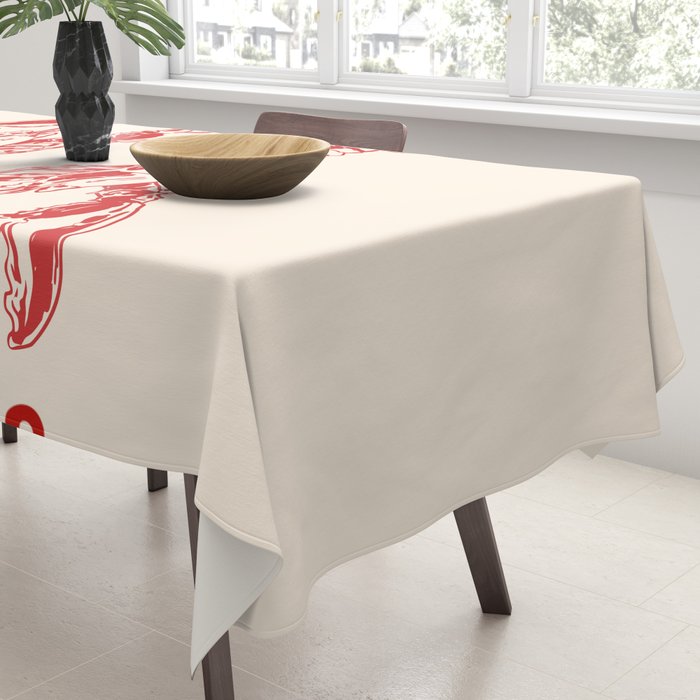 Lobster Lover Club - Seafood Coastal Art Tablecloth Gallery Image 3