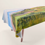 Pacific Dunes - On Bandon Dunes - Golf Course 13th Hole Tablecloth Gallery Image 1