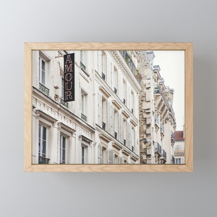 Hotel Amour in Montmartre, Paris Photography Mini Art Print Gallery Image 1
