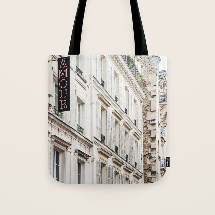 Hotel Amour in Montmartre, Paris Photography Tote Bag Gallery Image 1