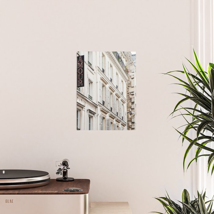 Hotel Amour in Montmartre, Paris Photography Poster Gallery Image 2