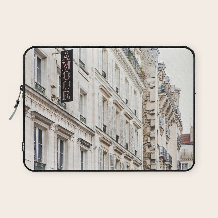 Hotel Amour in Montmartre, Paris Photography Laptop Sleeve Gallery Image 1