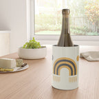 Sun and Moon Rainbow Midcentury style Wine Chiller Gallery Image 4