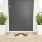 Sun and Moon Rainbow Midcentury style Welcome Mat Gallery Image 3