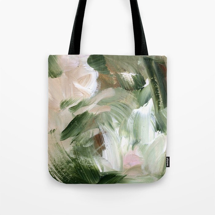 Sage green and beige vol.4.1 Tote Bag Gallery Image 1