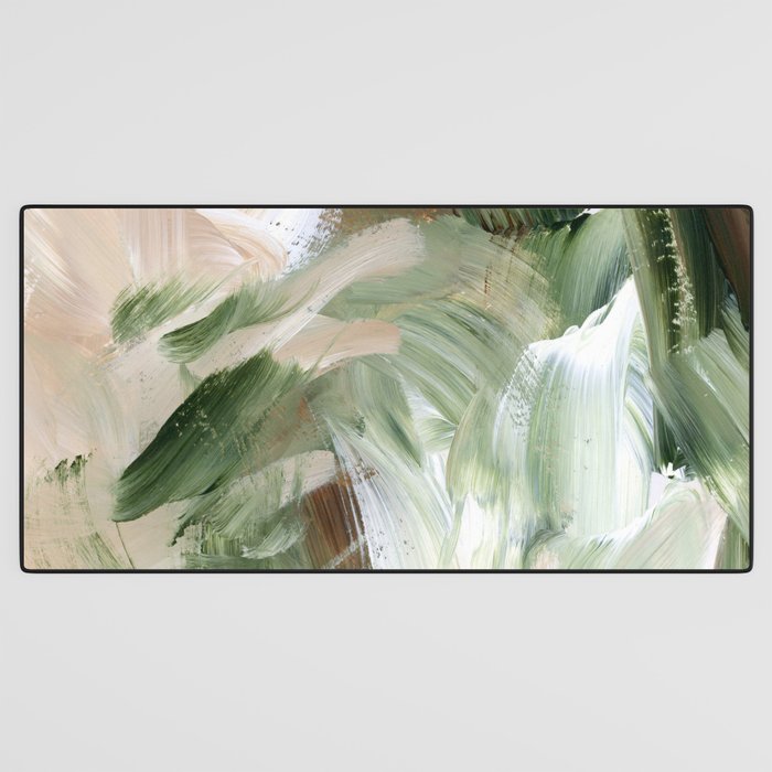 Sage green and beige vol.4.1 Desk Mat Gallery Image 3