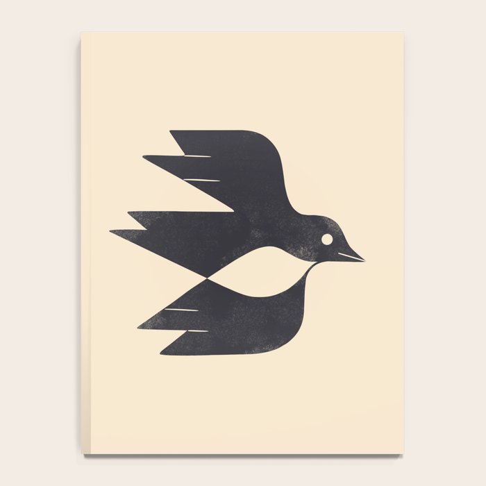 Minimal Blackbird No. 2 Notebook Gallery Image 4